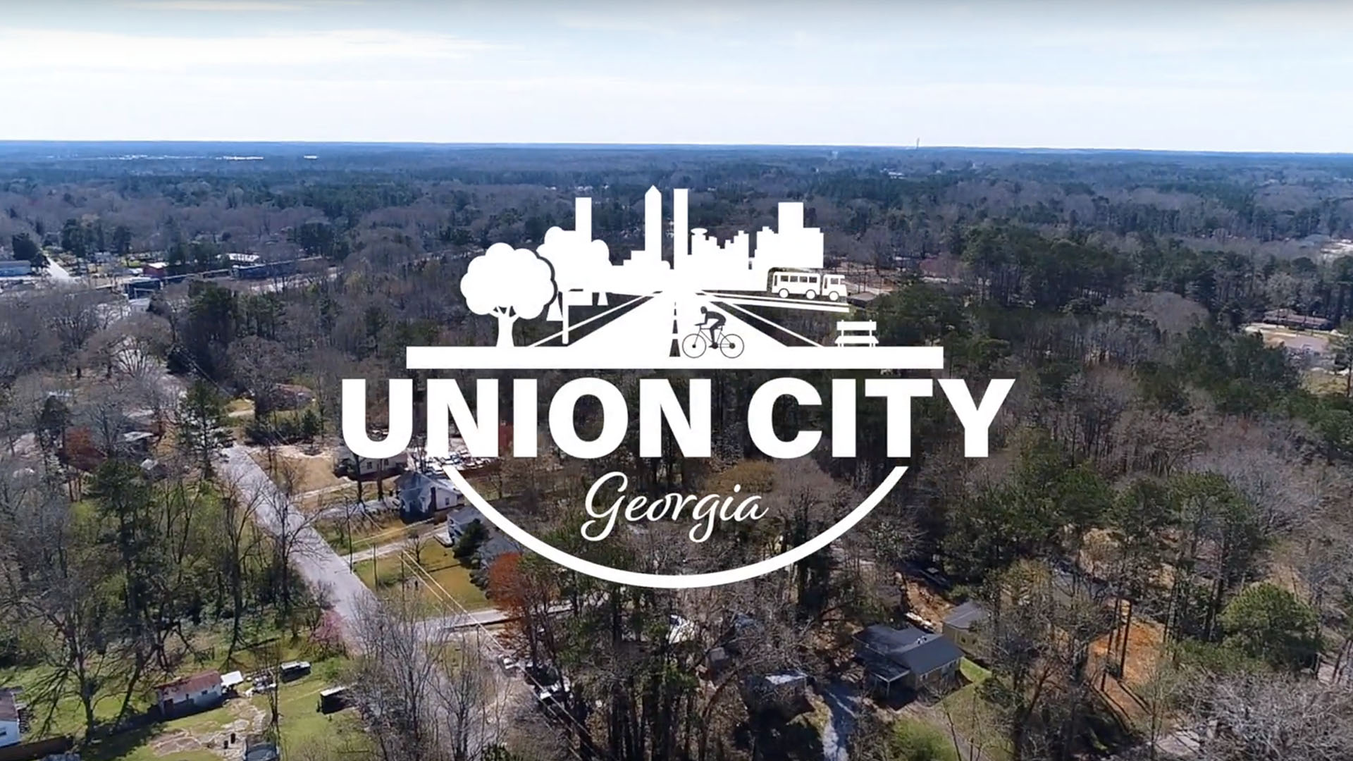 What S New City Of Union City GA Aerial 
