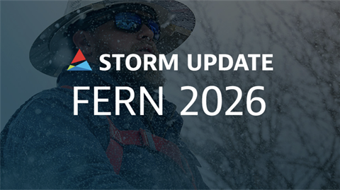 Storm Update Fern 2026